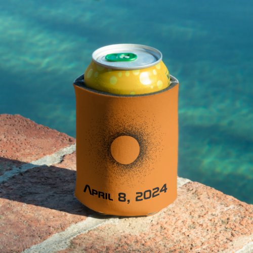 Solar eclipse Kooze Cooler for soda and beer cans