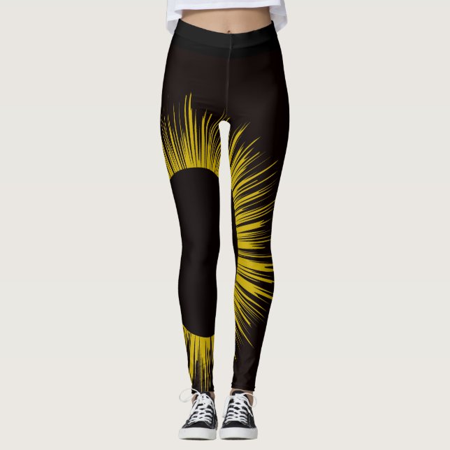 Solar Eclipse Leggings (Front)
