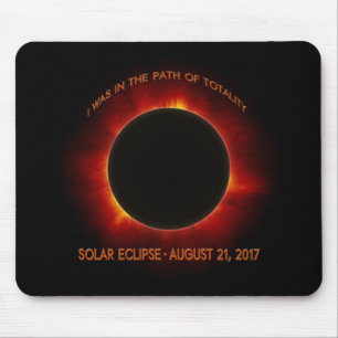 Solar Eclipse Mouse Pad
