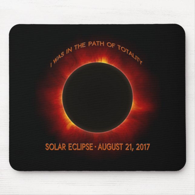 Solar Eclipse Mouse Pad (Front)