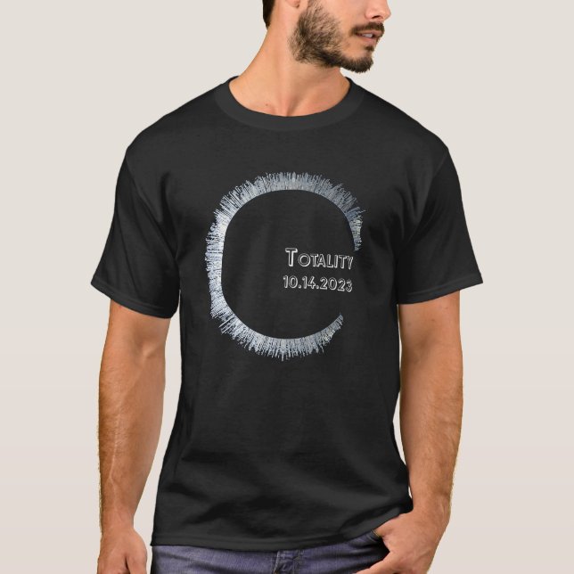 SOLAR ECLIPSE OCTOBER 2023 TOTALITY T-Shirt (Front)