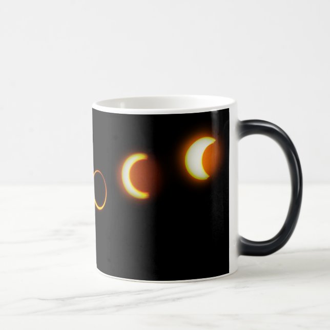 Solar Eclipse Phases Coffee Mug (Right)