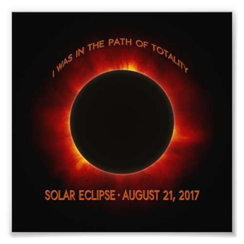 Solar Eclipse Photo Print