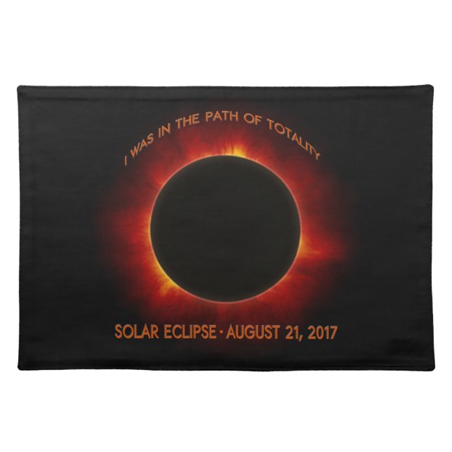 Solar Eclipse Placemat (Front)