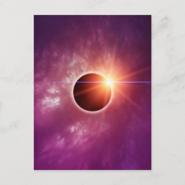 Solar Eclipse Postcard (Front)
