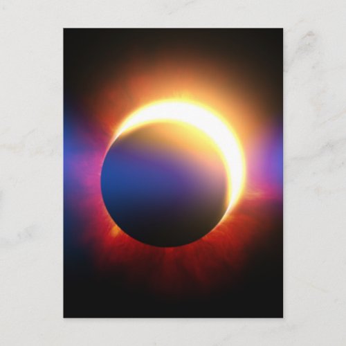 Solar Eclipse Postcard