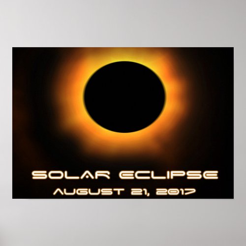 Solar Eclipse Poster