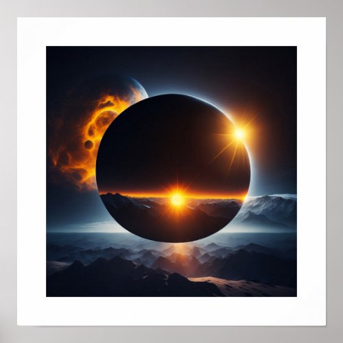 Solar Eclipse Poster