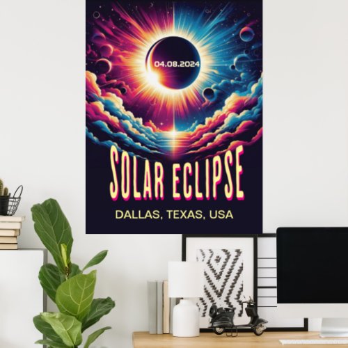 Solar Eclipse Poster