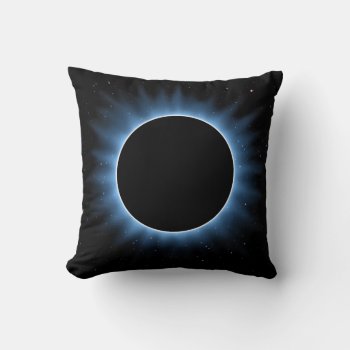 Solar Eclipse Throw Pillow by FantasyPillows at Zazzle