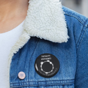Solar Eclipse Totality Awesome Button