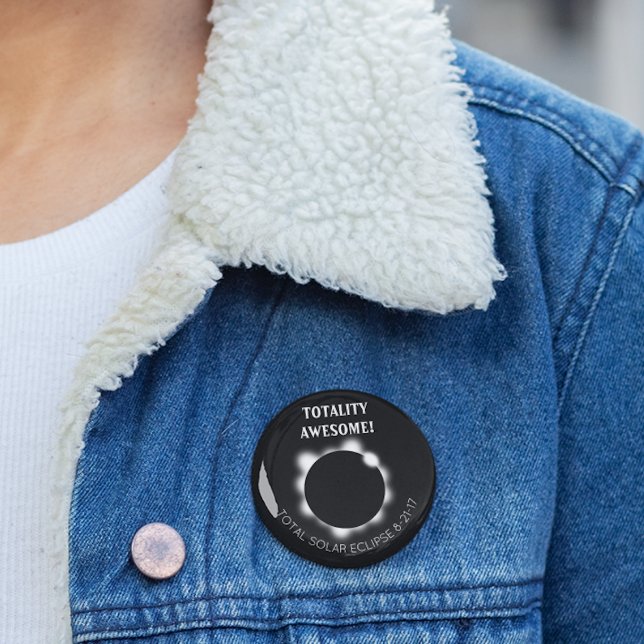 Solar Eclipse Totality Awesome Button (Creator Uploaded)