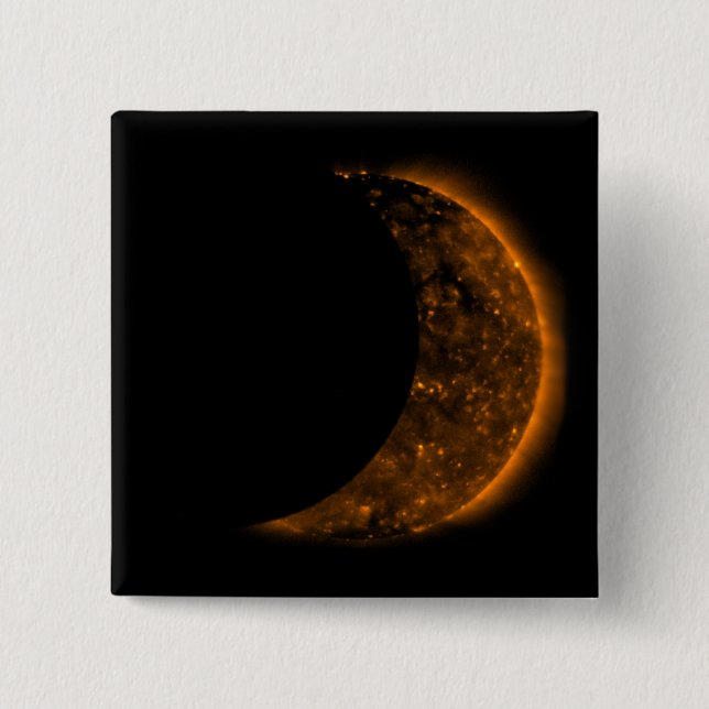 Solar Eclipse Transit Button (Front)