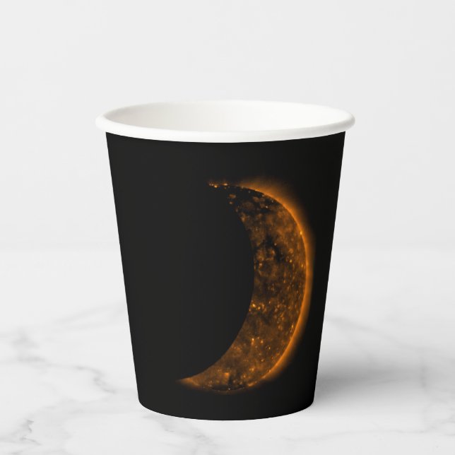 Solar Eclipse Transit Paper Cups (Front)