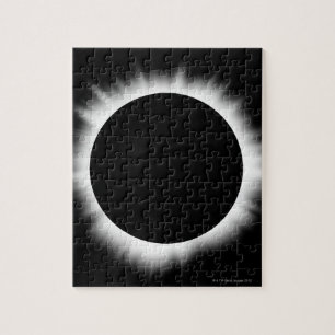 Solar Eclipse with Corona Jigsaw Puzzle
