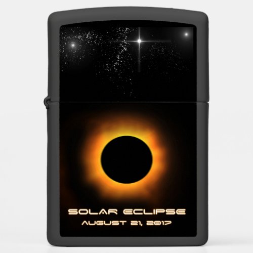 Solar Eclipse Zippo Lighter