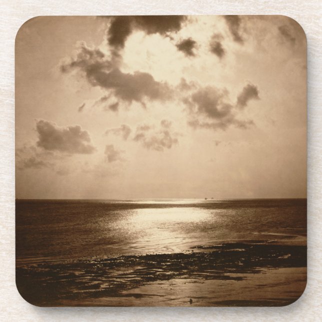 Solar Effect - Ocean, 1857 (albumen print from a c Drink Coaster (Front)