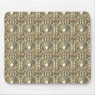 Solar Embossed Metals Mouse Pad