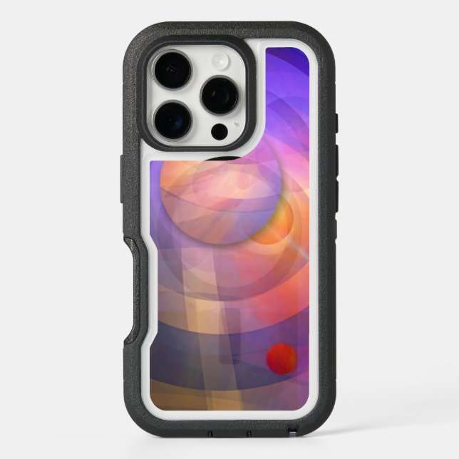 Solar energy, Artistic abstract Otterbox iPhone Case (Back)