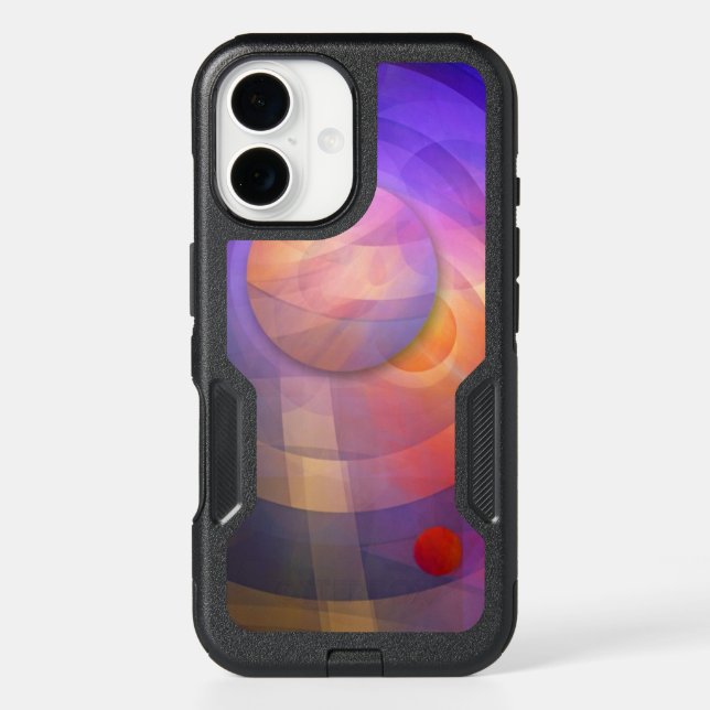 Solar energy, Artistic abstract Otterbox iPhone Case (Back)