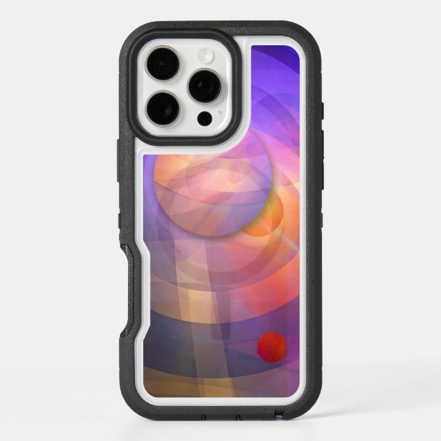 Solar energy, Artistic abstract Otterbox iPhone Case (Back)