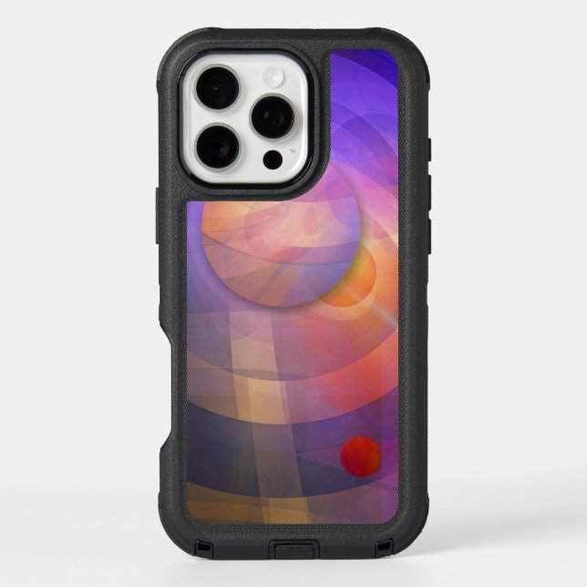 Solar energy, Artistic abstract Otterbox iPhone Case (Back)