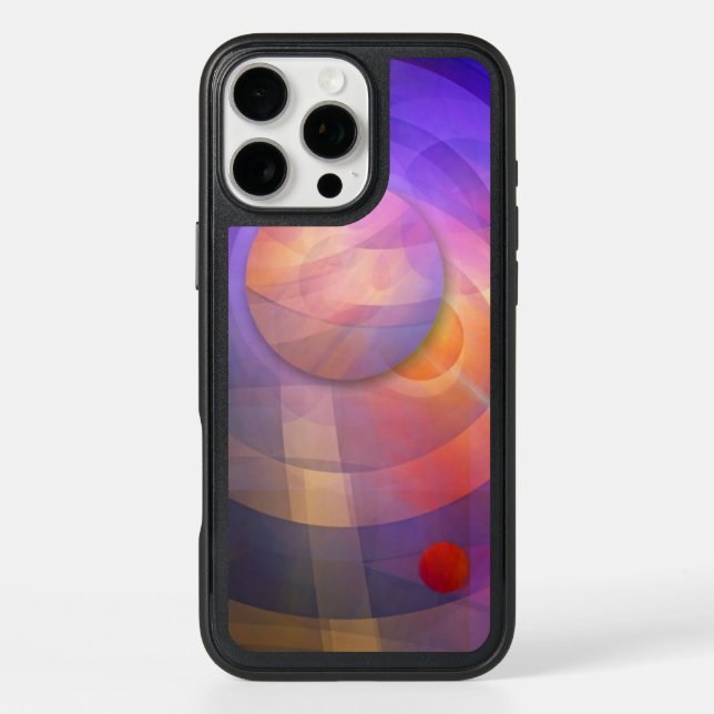 Solar energy, Artistic abstract Otterbox iPhone Case (Back)