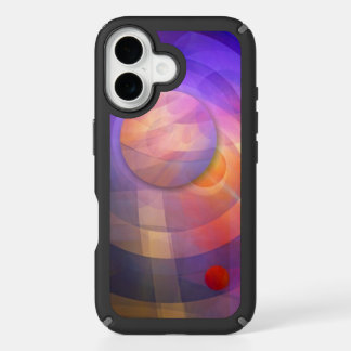 Solar energy, Artistic abstract iPhone 16 Case