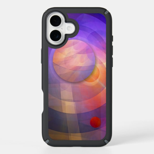 Solar energy, Artistic abstract Speck iPhone Case (Front)