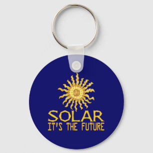 Solar Energy Future Keychain