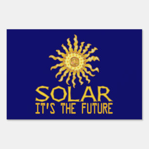Solar Energy Future Yard Sign