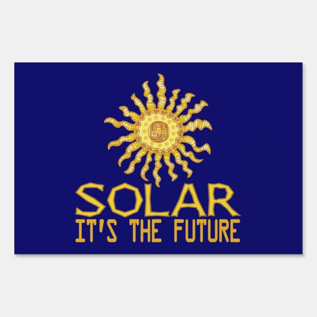 Solar Energy Future Yard Sign (Front)