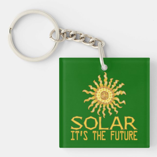 Solar Energy Keychain (Front)