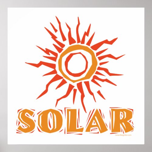  Solar Energy Poster