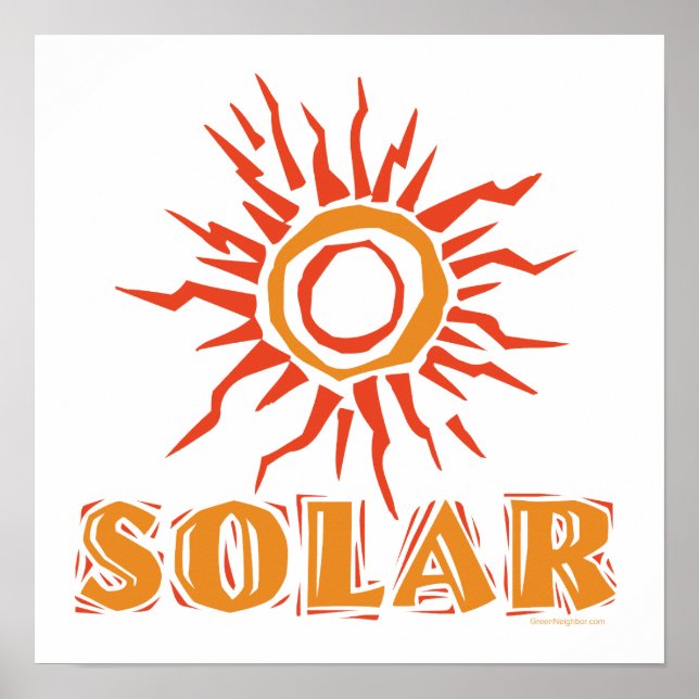 Solar Energy Poster (Front)
