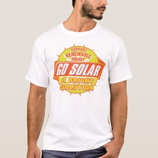 Solar Energy Solution T-Shirt (Front)