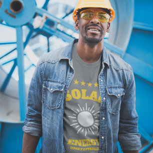 Solar Energy Unstoppable - Solar Power for All T-Shirt