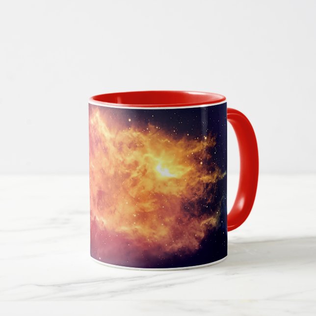 Solar Fire Across the Cosmos Mug (Front Right)