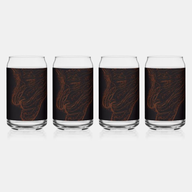 Solar Flare Lightning God Can Glass (Front)