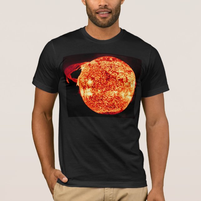 Solar Flare - Photo Taken From Skylab T-Shirt (Front)