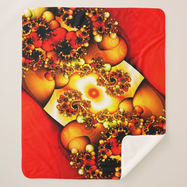 Solar Flare Sherpa Blanket (Front)