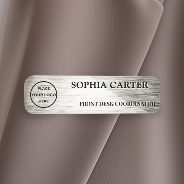 Solar Flare Silver Custom Name Tag (Creator Uploaded)
