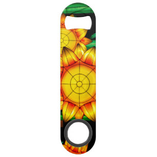 Solar Flare Sunflowers Bar Key