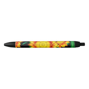 Solar Flare Sunflowers Pen