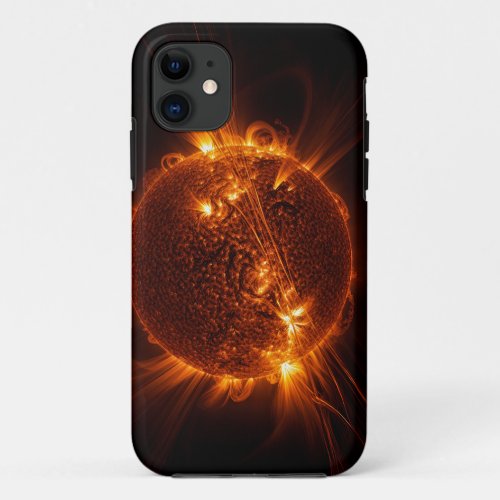 Solar Flares iPhone 11 Case