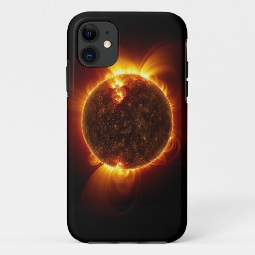 Solar Flares iPhone 11 Case