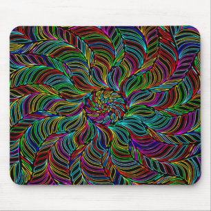 Solar Flares Mouse Pad
