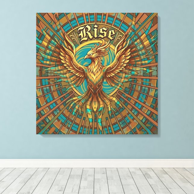 Solar Flight  Canvas Print (Insitu(Wood Floor))