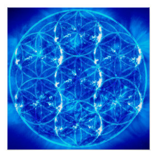 Flower Of Life Posters | Zazzle