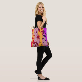 Solar Fragment abstract Geometric Tote Bag